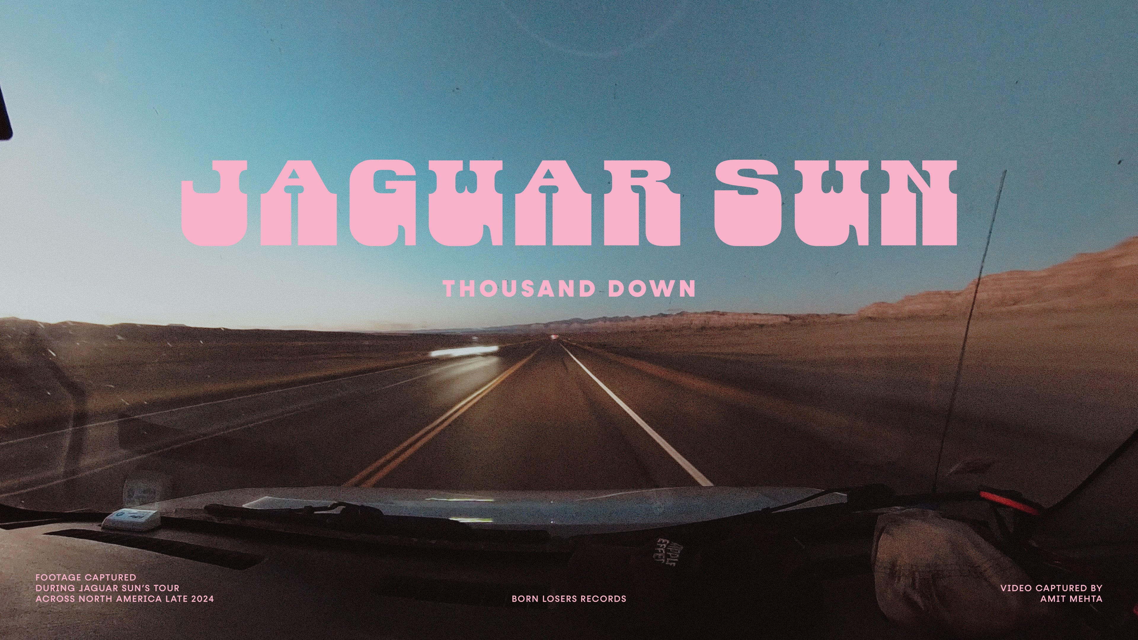 Load video: Jaguar Sun - Thousand Down (Official Video)